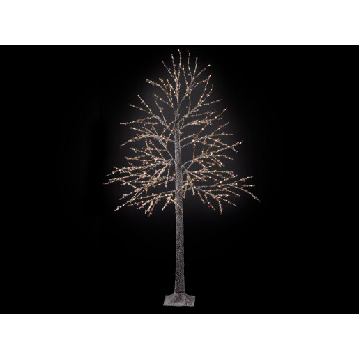 Copac 480 leduri 125 ramuri merisoare 210 cm