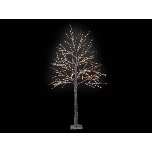 Copac 380 leduri 95 ramuri merisoare 180 cm