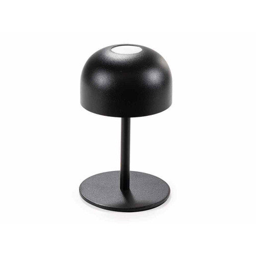 Veioza cu led fier maro negru Ø 9 cm x 15 H