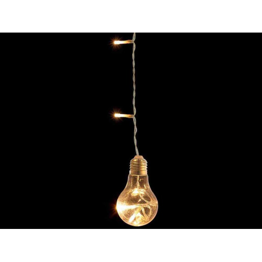 Ghirlanda luminoasa 8 fire, 8 becuri, 96 leduri, 8 x 2 m