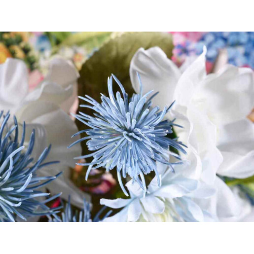 Buchet flori artificiale Gura Leului si Papadie 28 cm