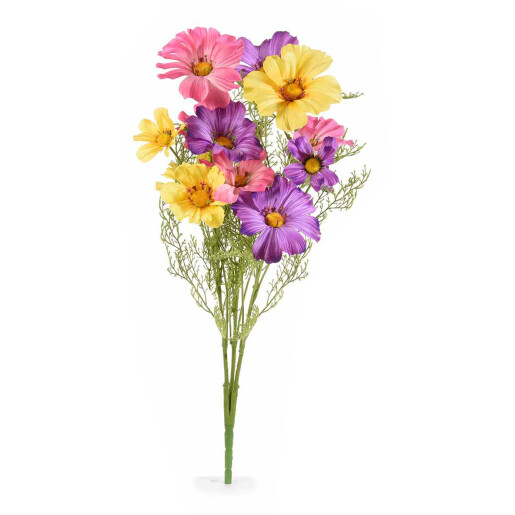 Buchet artificial Maci si flori de camp 55 cm
