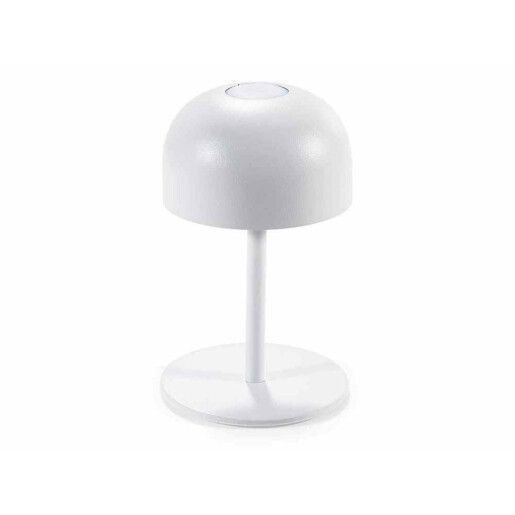 Veioza cu led fier alb Ø 9 cm x 15 H