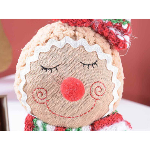 Set 2 figurine Turta Dulce textil 16x9x40 cm
