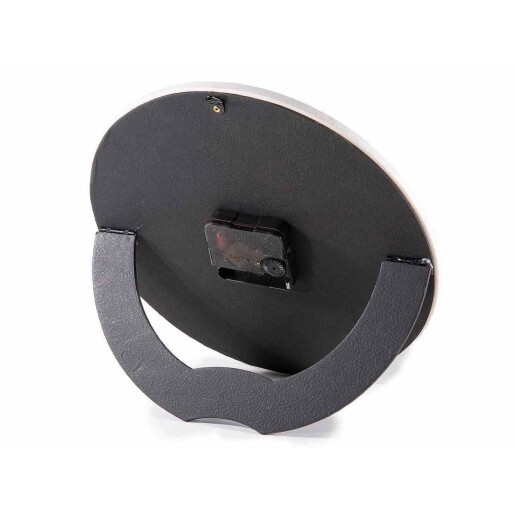 Set 2 ceasuri Craciun masa, perete ceramica multicolora Ø 25 cm