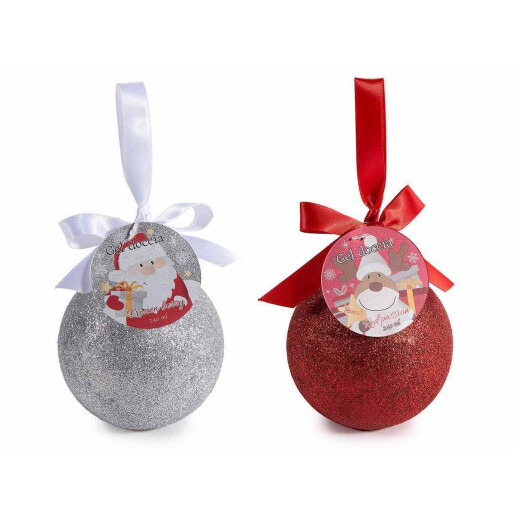 Set 2 geluri dus, cadou Craciun Ø 8 cm x 9,5 H, 2x240 ml