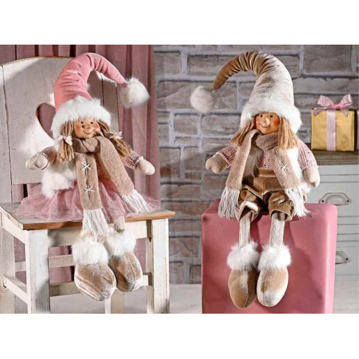 Figurina Inger Boy portelan textil cm 16x10x60 H