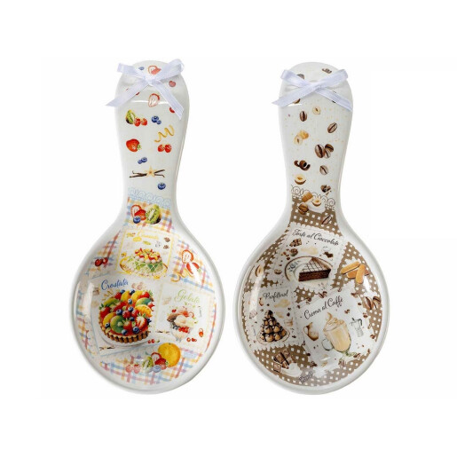 Set 2 suporturi linguri ceramica multicolora Sweets 2 x 11,5 x 24 H
