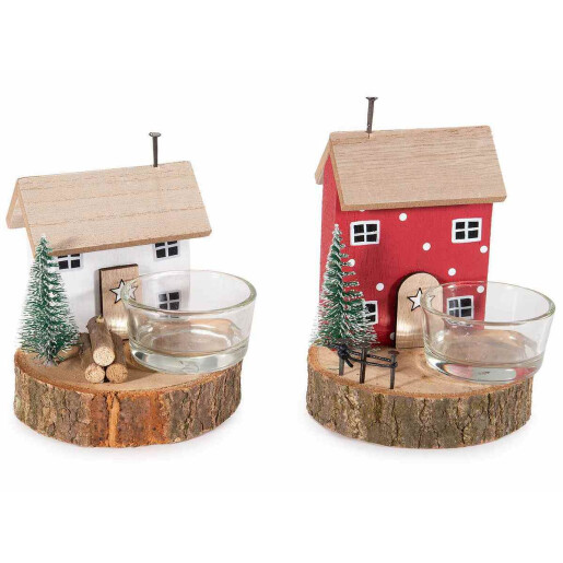 Set 2 candele Craciun 9x12 cm
