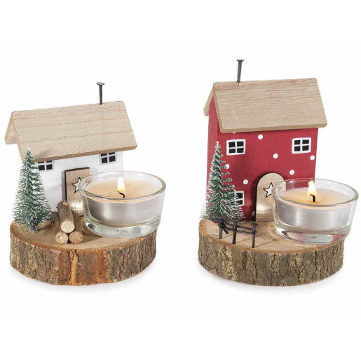 Set 2 candele Craciun 9x12 cm