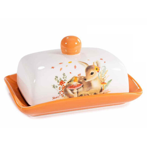 Untiera ceramica multicolora cm 17 x 12 x 8,5 H