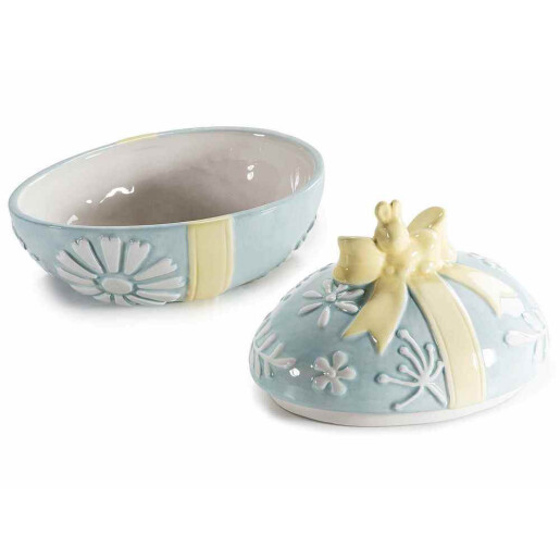 Set 2 Oua Paste ceramica multicolora cm 16 x 12,5 x 14 H