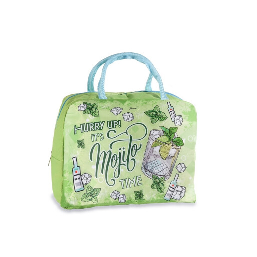 Geanta termoizolanta textil multicolor cm 32x13x38 H