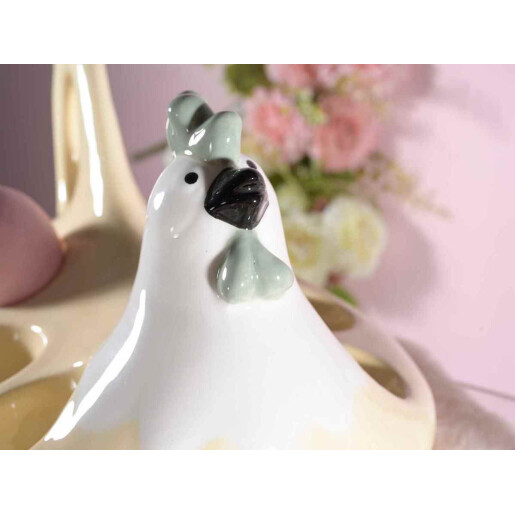 Platou ceramica oua 24x17x13.5 cm