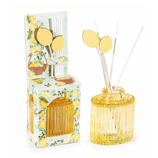 Parfum camera cu betisoare aroma Oud si Bergamota 7 x 5 x 19 H, 80 ml