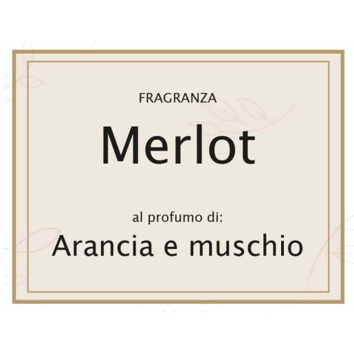 Parfum camera cu betisoare aroma Merlot, Flori Portocal, Muschi Padure cm 5 x 5 x 26,5 H, 150 ml