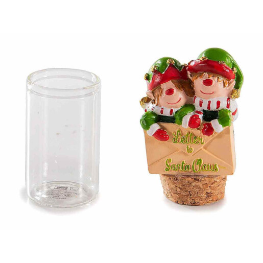 Set 4 sticlute Elfi sticla cm 4 x 3 x 11 H, 25 ml
