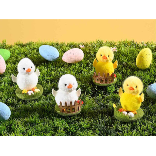 Set 4 figurine Puisori 6.5x7.5 cm