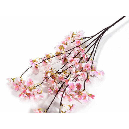 Set 6 crengute flori Cires artificial 114 cm
