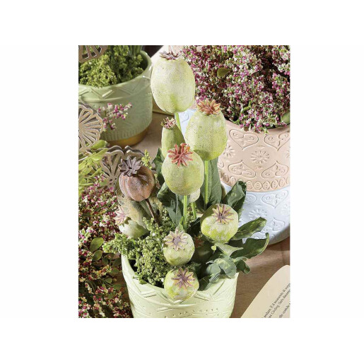 Set 3 plante bulbi Maci artificiali 60 cm