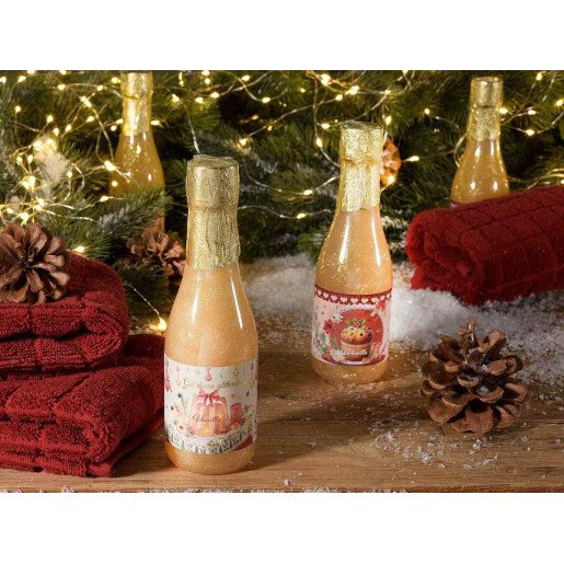 Set 2 geluri dus cadou Craciun Delizie Ø 5 cm x 17 H, 2x190 ml