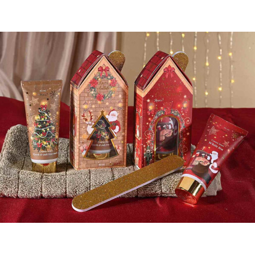 Set 2 cutii cadou Craciun 6x3.5x13.5 cm