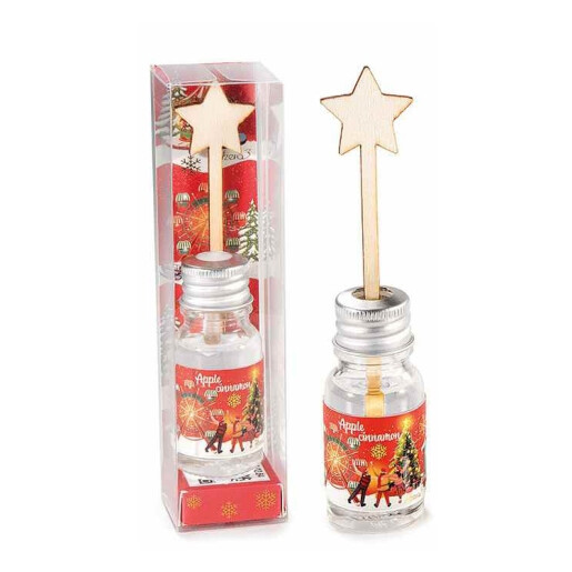 Parfum camera cu betisor aroma Mere si Scortisoara Ø2,5x6H, 12 cm, 10 ml