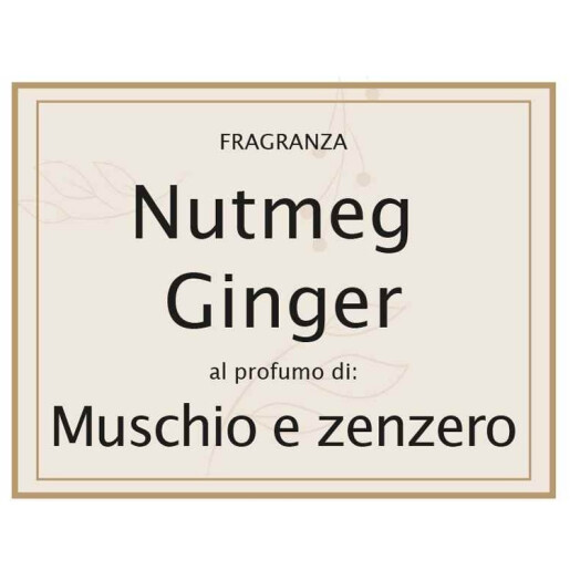 Parfum camera cu betisor aroma Nucsoara si Ghimbir  Ø2,5x6H, 12 cm, 10 ml