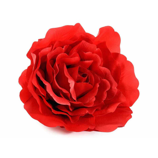 Trandafir artificial rosu 42x25 cm