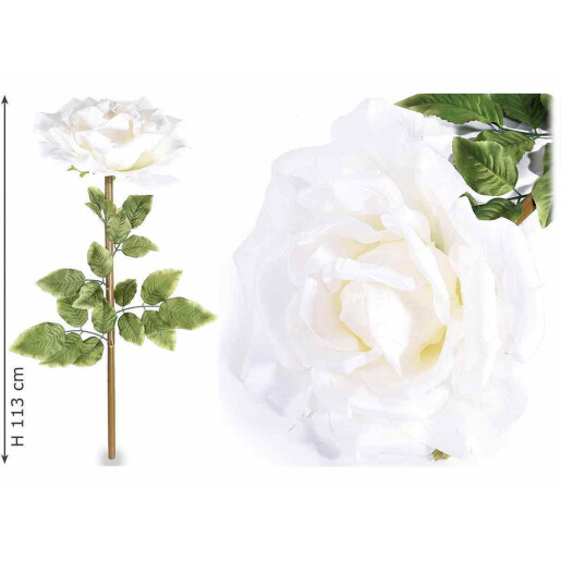 Set 2 Trandafiri artificiali 40x113 cm