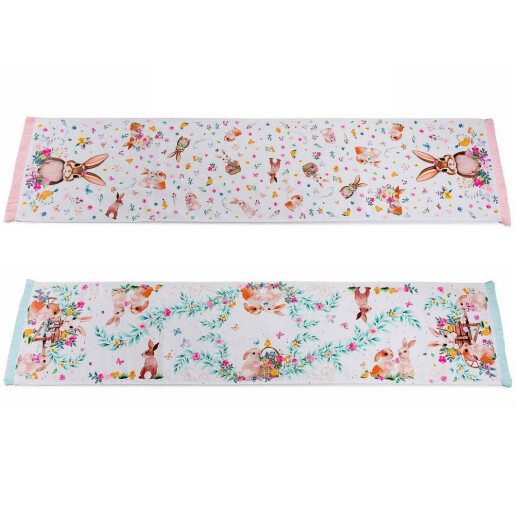 Set 2 traverse masa Paste textil multicolor cm 32 x 140 H