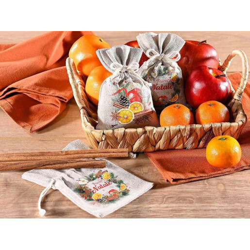 Set 2 saculeti Craciun cm 10x14 H