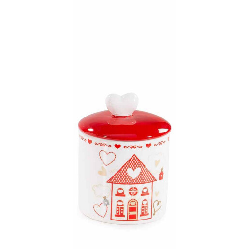 Set 3 borcane ceramica Ø 13 cm x 20 H, Ø 11,5 x 16,5 H, Ø 9,5 x 13 H