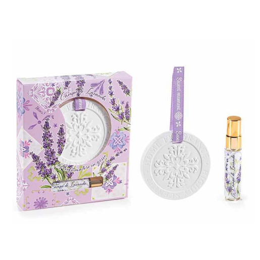 Set difuzor din ipsos suspendabil cu ulei parfumat Lavanda 5 ml