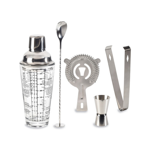 Set cocktail 5 piese 11x9x26 H