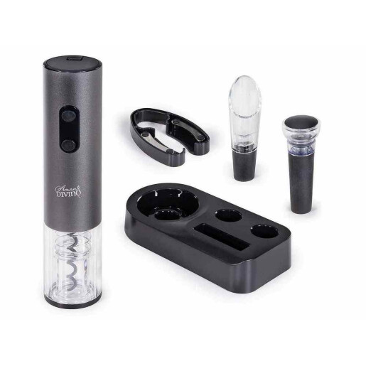 Set cadou, 3 ustensile pentru vin cm 14 x 7 x 22,5 H