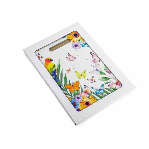 Suport vase fierbinti pluta ceramica multicolora Fluturasi cm 15 x 20 H
