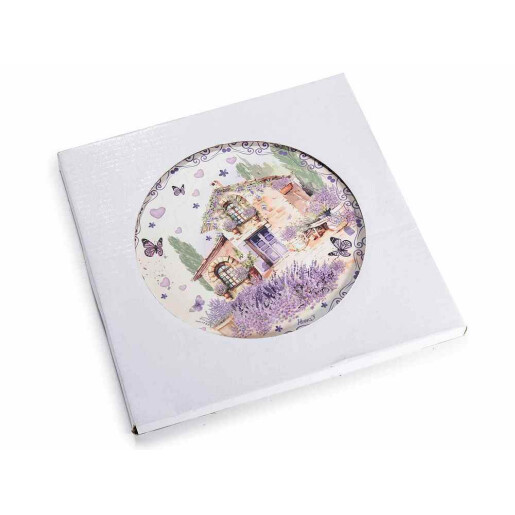 Suport vase fierbinti pluta ceramica multicolora Lavanda II Ø 19 cm