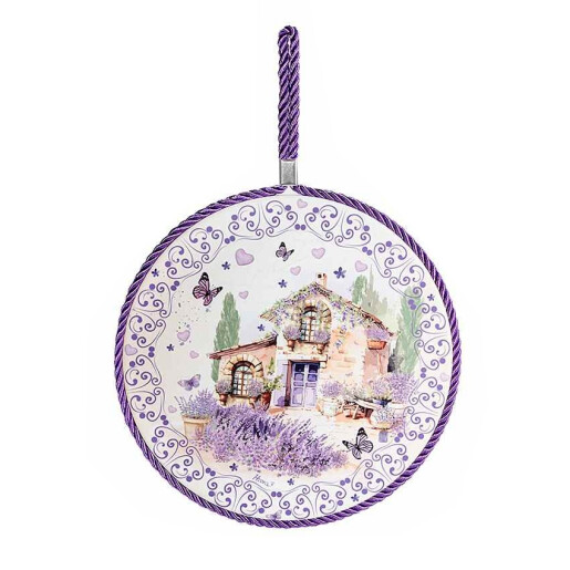 Suport vase fierbinti pluta ceramica multicolora Lavanda II Ø 19 cm