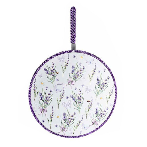 Suport vase fierbinti pluta ceramica multicolora Lavanda III Ø 19 cm