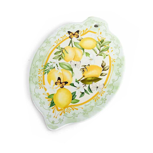 Set 4 suporturi vase fierbinti pluta ceramica multicolora Lamai cm 15 x 21,5 H