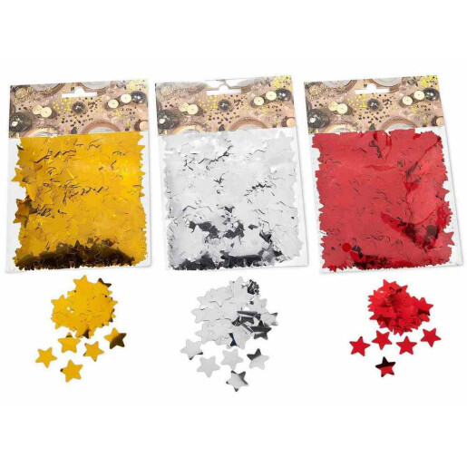 Set Stelute hartie multicolora cm 2 x 2 H, 3 x 20 gr