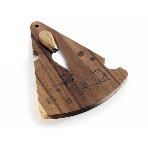 Platou, cutit servire branzeturi cm 20 x 26 H