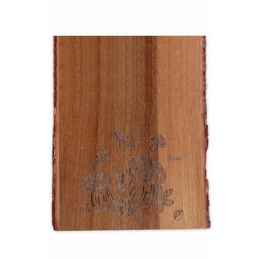 Platou servire lemn acacia maro 14,5 x 35 H