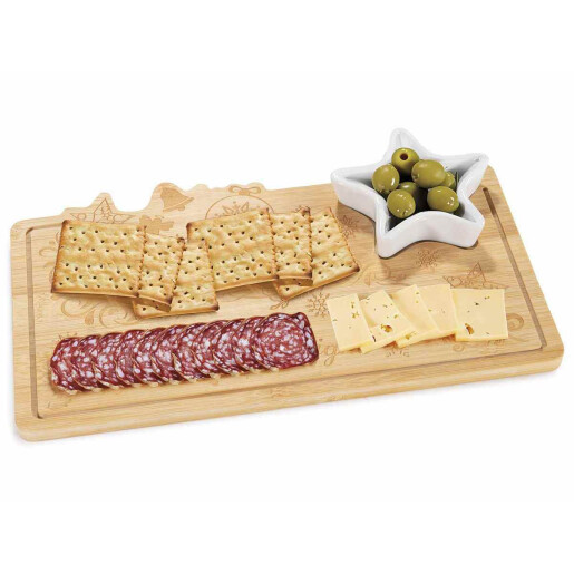 Platou servire Craciun 28.5x17.5 cm