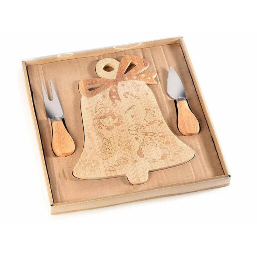 Set 2 platouri Craciun 16x21.5 cm, 13 cm