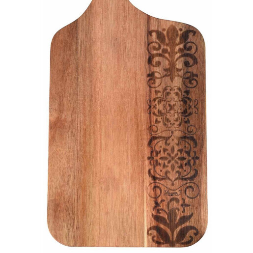 Platou servire lemn acacia maro cm 18,5 x 40 H