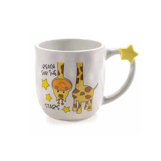 Set 4 cani ceramica 9.5x9.5 cm, 480 ml