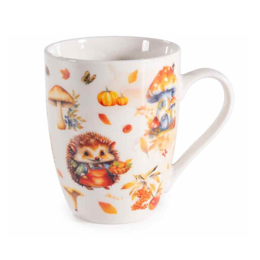 Cana portelan in cutie cadou Autumn Ø 8 cm x 10,5 H, 300 ml