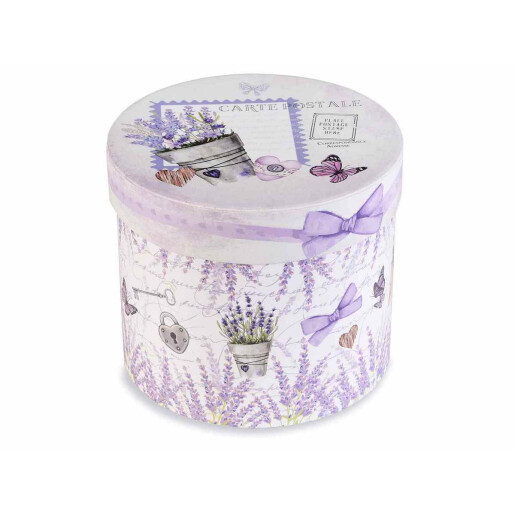 Set 6 cani portelan Lavanda 8.5x10.5 cm, 350 ml